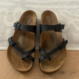 Black Birkenstocks
